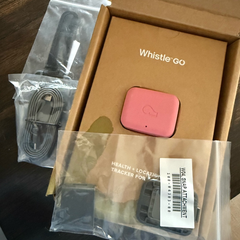 Whistle Go
Pink 
Never used